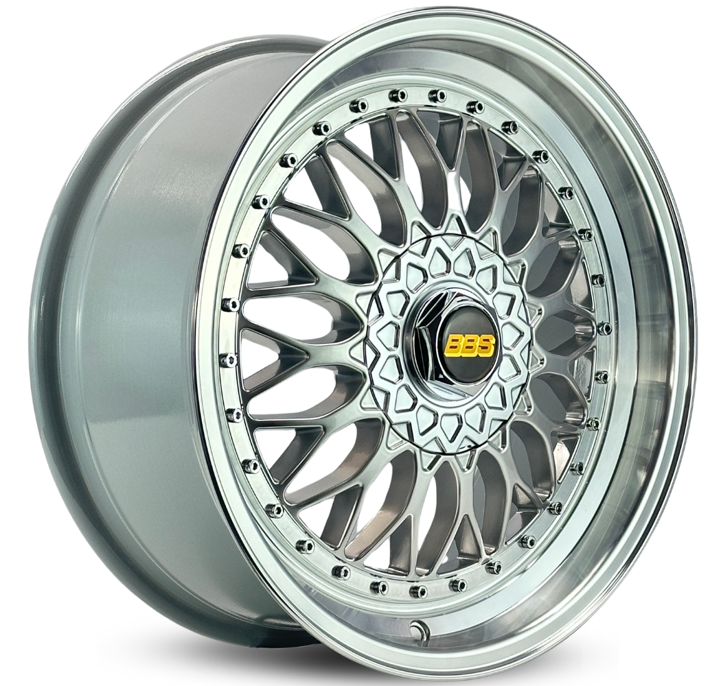4 RODAS KR M17 MODELO BBS RS / ARO 17X7 / (4X100/108) ET32