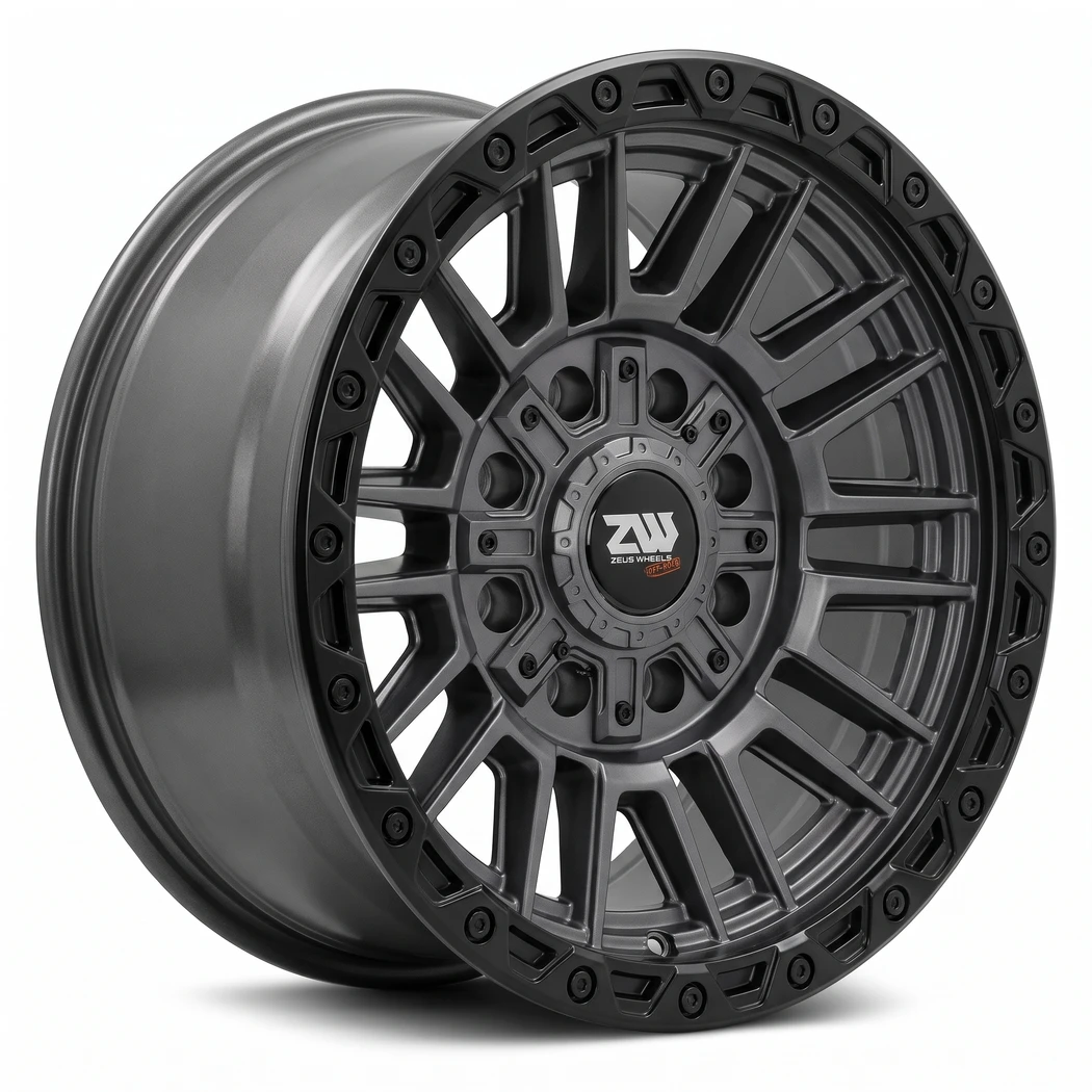 Kit 4 Rodas / Aro 18x9.0 (8x165/170) ET0 Modelo Flux