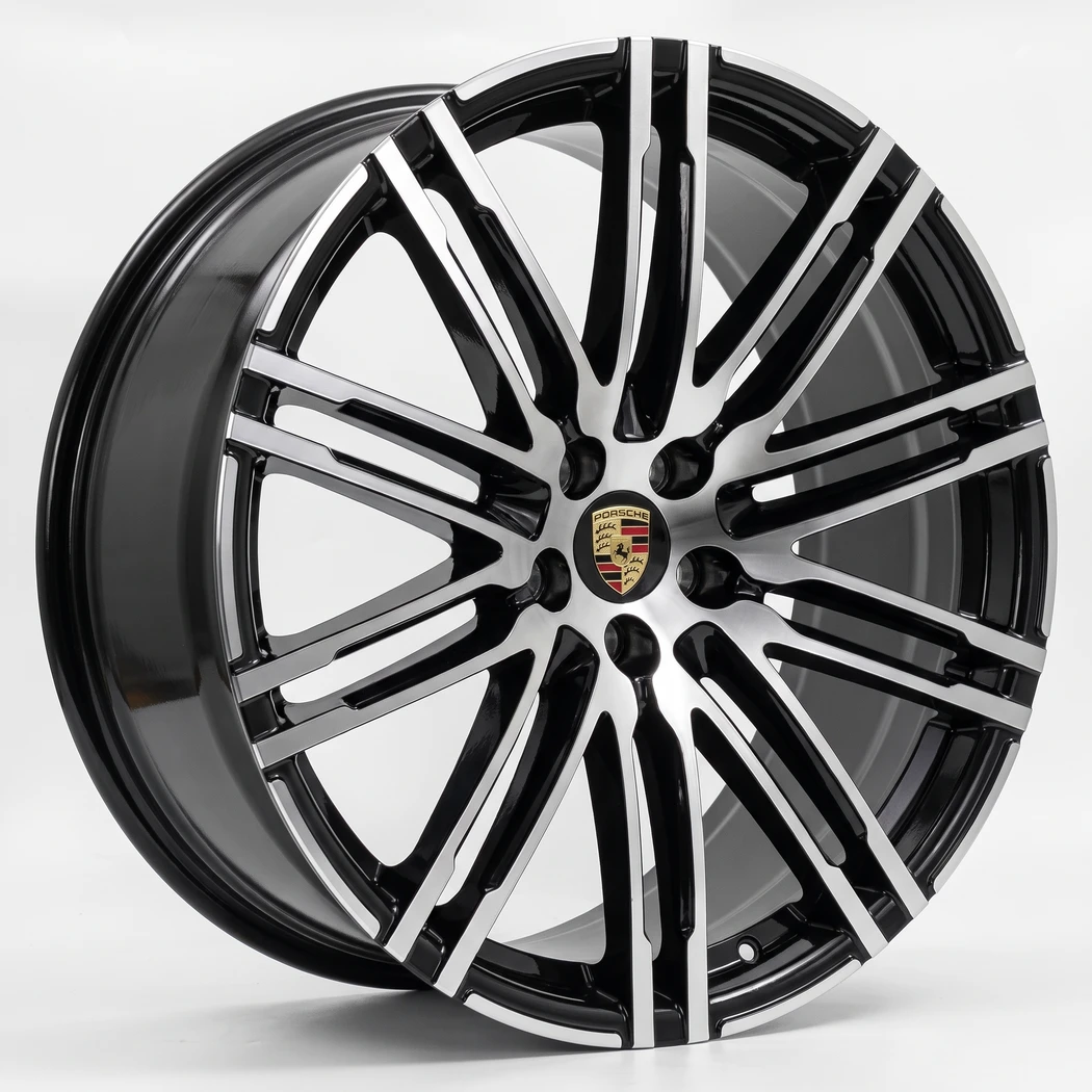 Kit 4 Rodas / Aro 21x9.0 e 10.0 (5x112) ET26/19 Mod. Porsche