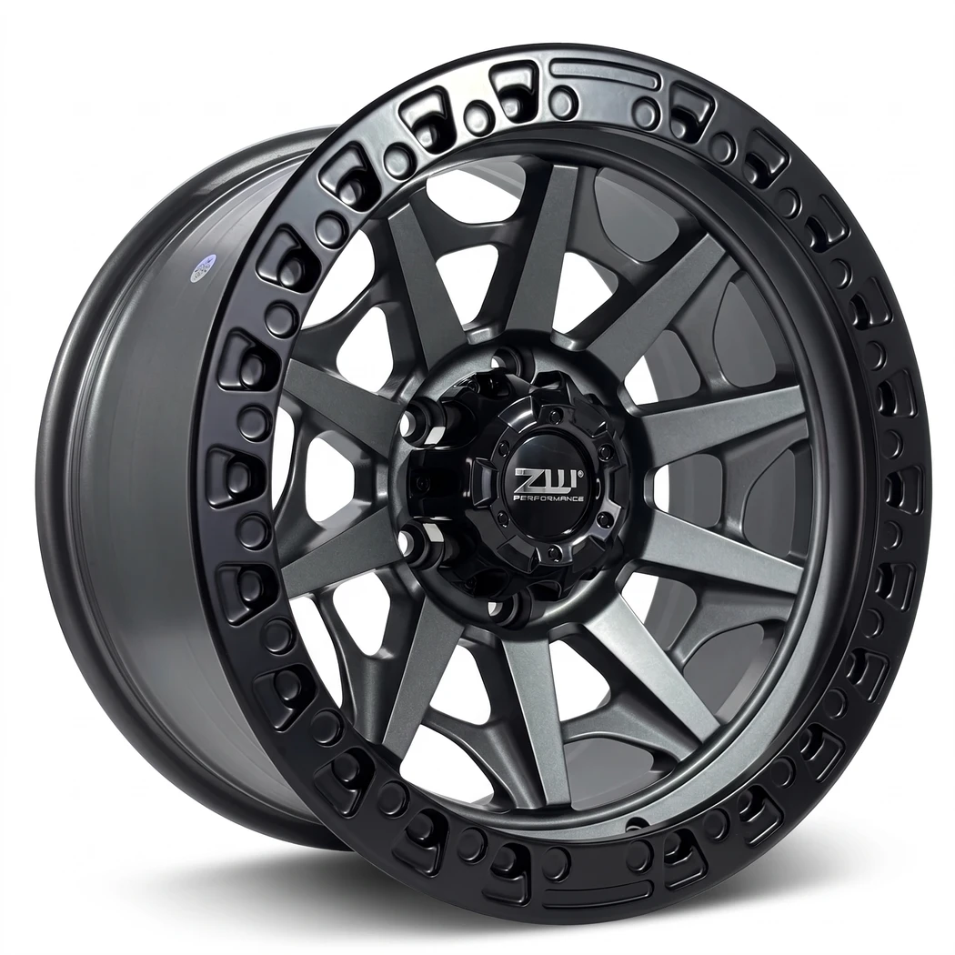 Kit 4 Rodas / Aro 17x9.0 (6x139) ET0 Modelo Quartzo