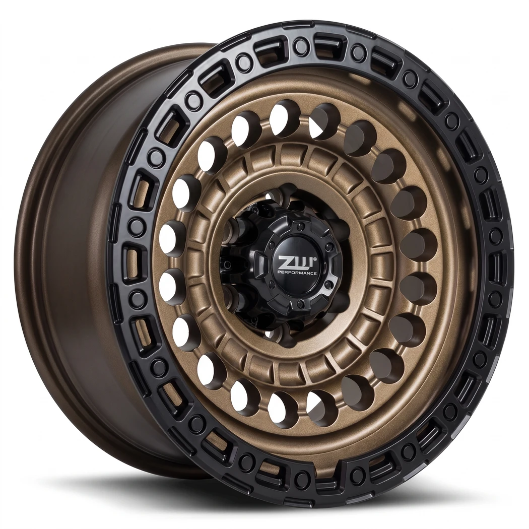 Kit 4 Rodas / Aro 17x9.0 (6x139) ET0 Modelo Tetra