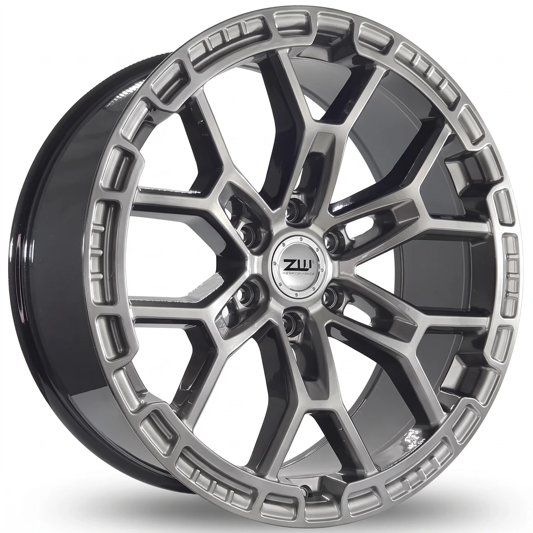 4 Rodas Zeus / Aro 22x9 (6x139) ET15 / Modelo ZWTFR1