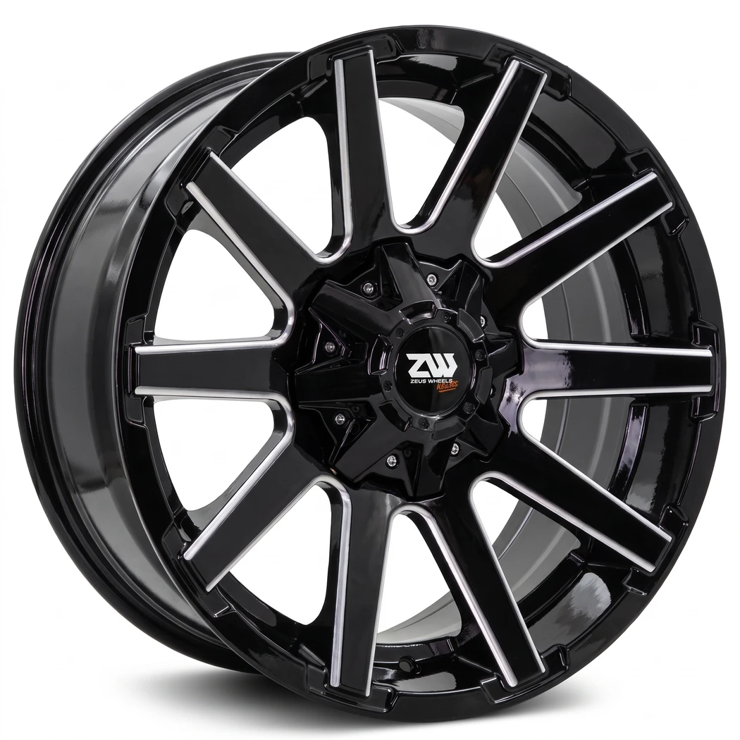 4 Rodas Zeus / Aro 20x9 (5x139) ET10 / Modelo ZWAT6 Off-road