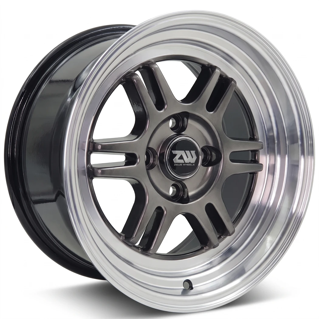 4 Rodas Zeus / Aro 15x8 (5x114) ET20 / Mod. ZM695 Enkei RPF1