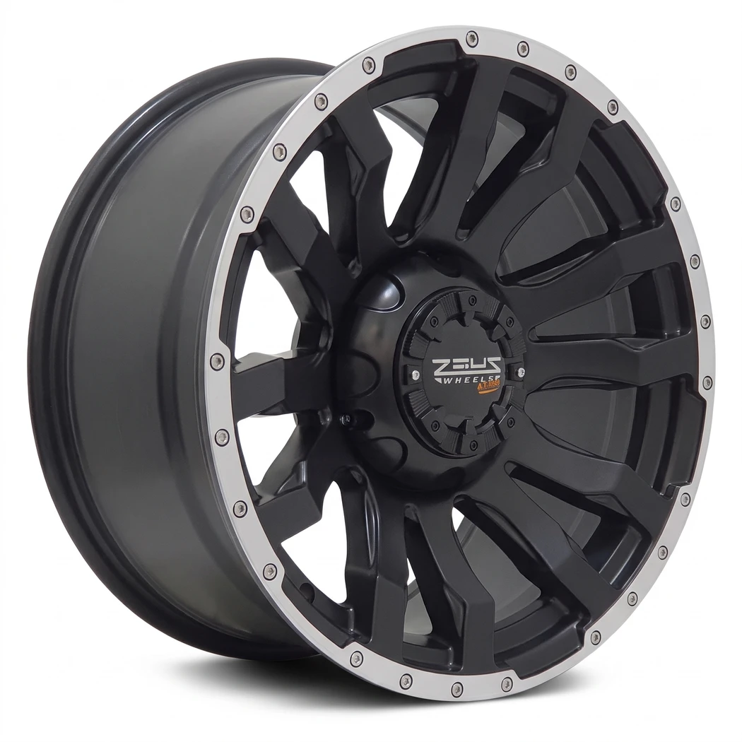 Kit 4 Rodas / Aro 20x9.0 (6x139) ET10 Modelo ZWAT2 Off-road