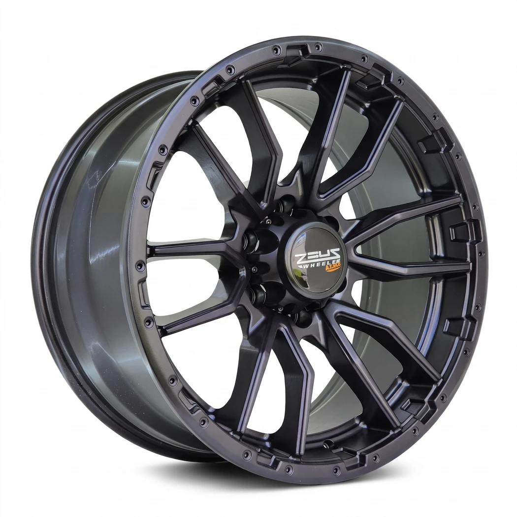 Kit 4 Rodas / Aro 18x9.0 (6x114) ET10 Modelo ZWAT4 Off-road