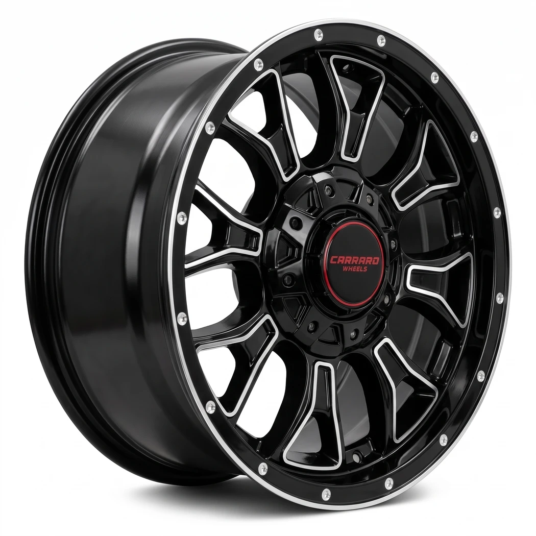 Kit 4 Rodas Carraro / Aro 18x9.0 (6x139) ET0 Mod. Detroit