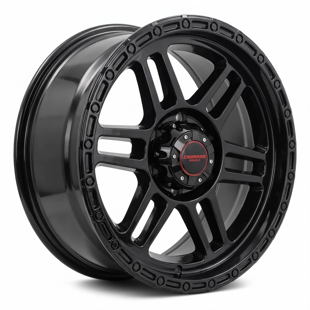Kit 4 Rodas Carraro / Aro 17x9.0 (6x139) ET0 Mod. Houston
