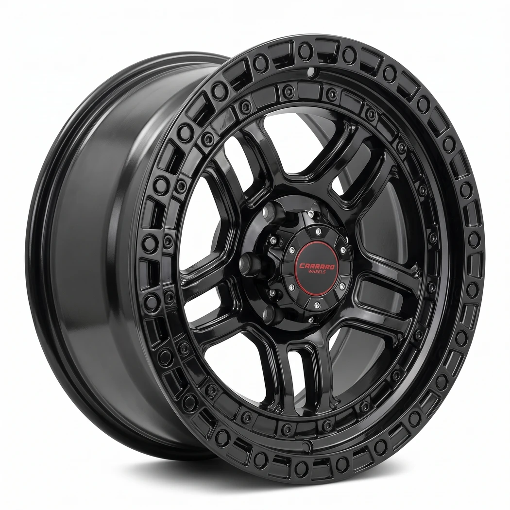 Kit 4 Rodas Carraro / Aro 17x9.0 (6x139) ET-12 Mod. Prescott