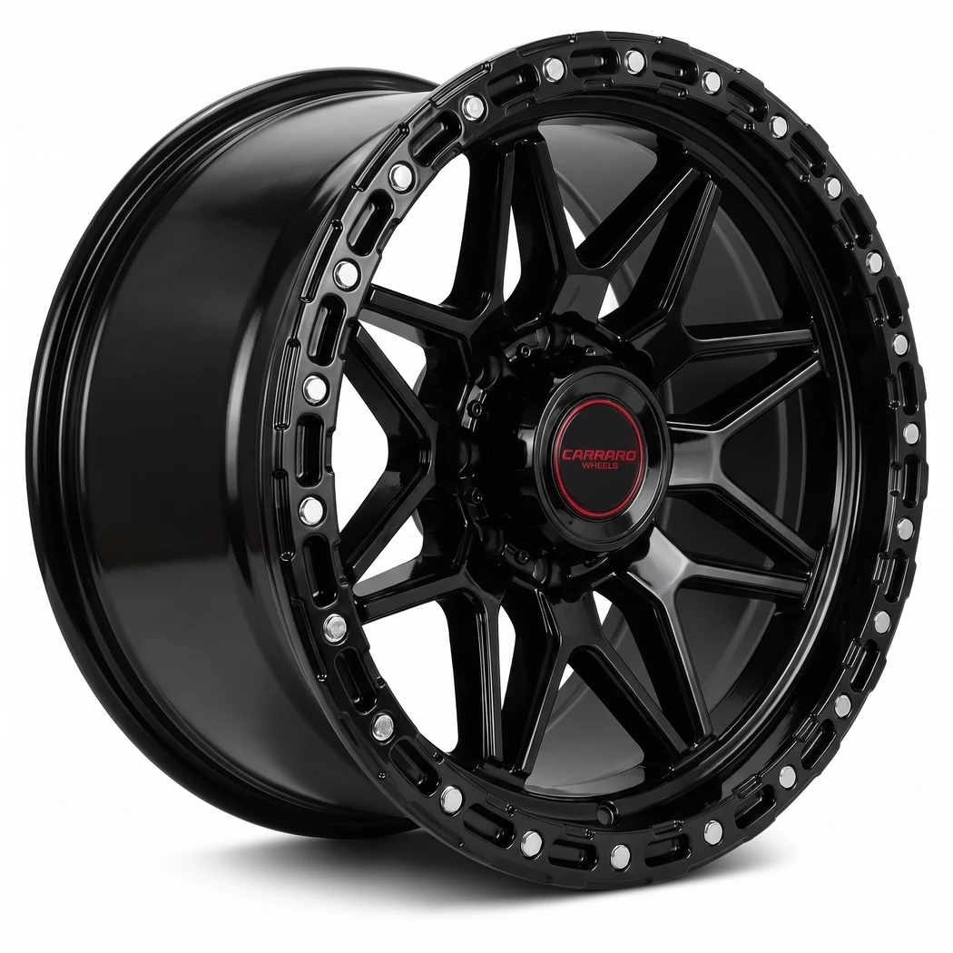 Kit 4 Rodas Carraro / Aro 20x10.0 (8x165) ET-12 Mod. Tucson