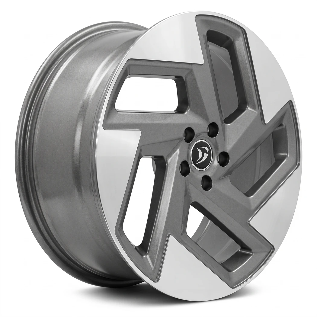 Kit 4 Rodas / Aro 20x7.5 (5x112) Mod. Brw 2100 - Nivus GTS
