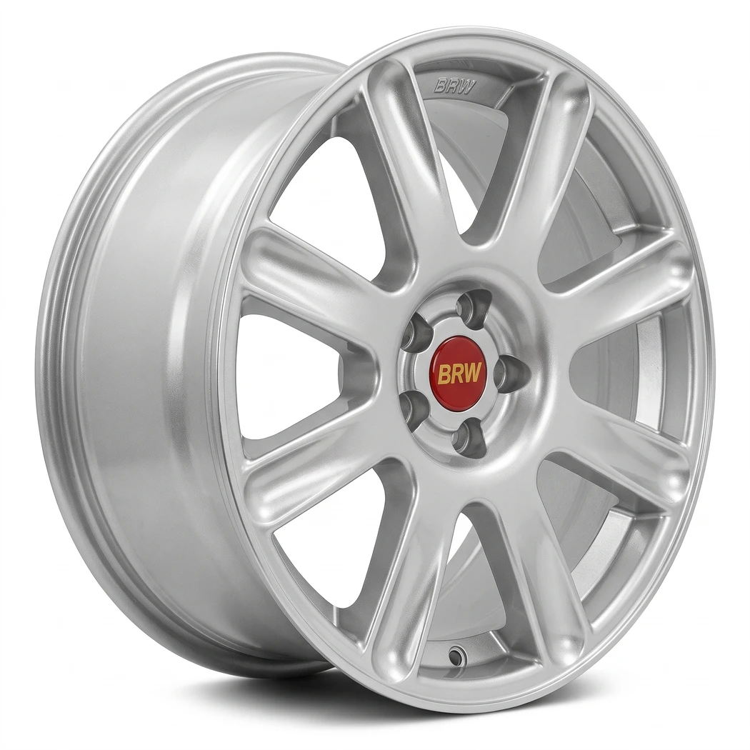 Kit 4 Rodas / Aro 18x6.0 (4x100) Mod. Brw 2110 - Esportiva