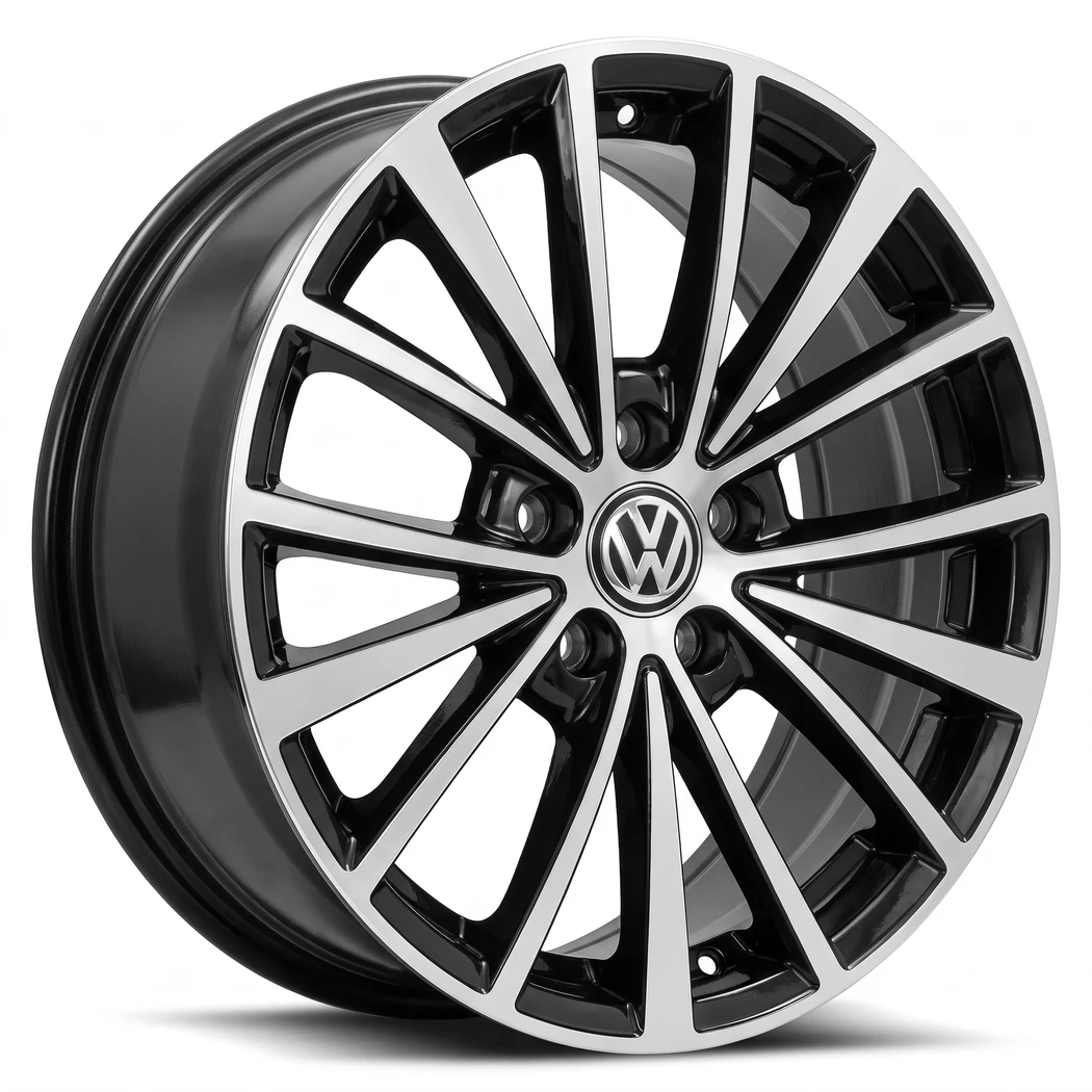 Kit 4 Rodas / Aro 15x6.0 (4x100) Mod. Brw 810 - VW Jetta