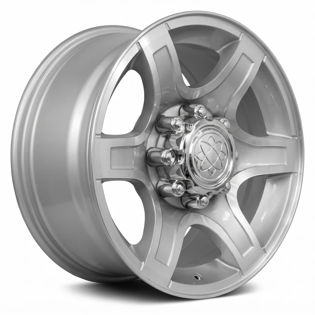 Kit 4 Rodas / Aro 16x7.0 (8x170) Mod. Volcano F250 (VD01)