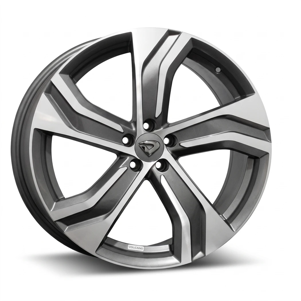 Kit 4 Rodas / Aro 20x7.5 (5x100) ET45 Mod. Volcano Ultimate