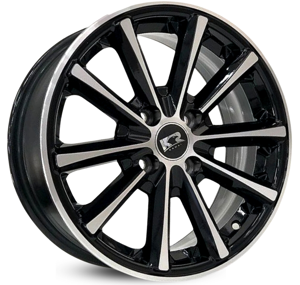 4 Rodas Krmai / Aro 17x7 (4x108) ET32 / Modelo K63 Eclipse
