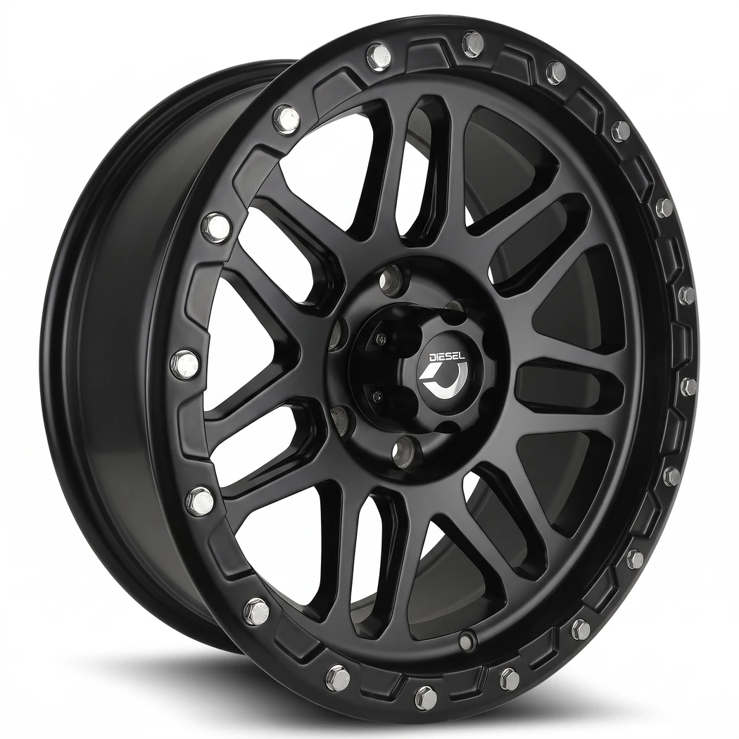 Kit 4 Rodas Diesel / Aro 17x9.0 (5x127) Mod. Metoll Prime