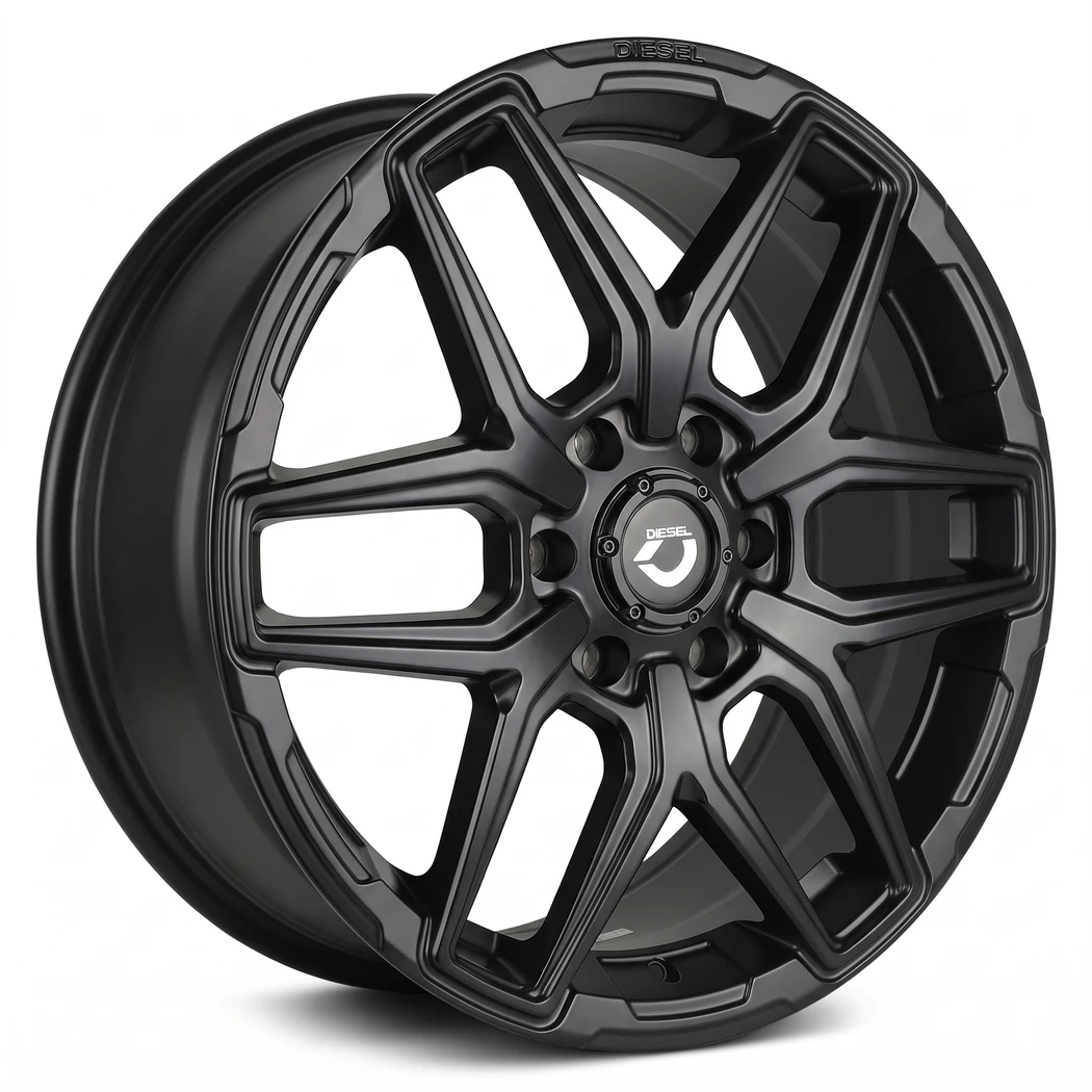 Kit 4 Rodas Diesel / Aro 20x8.0 (6x139) Mod. Nova Ranger