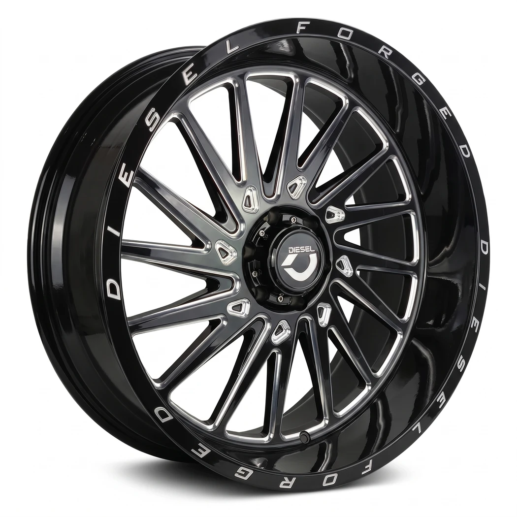 Kit 4 Rodas Diesel / Aro 24x10.0 (6x139) Mod. Star Black