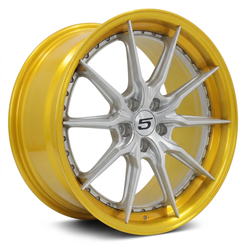Kit 4 Rodas 5FIVEX / Aro 19x8.5 e 9.5 (5x112) Mod. 4117