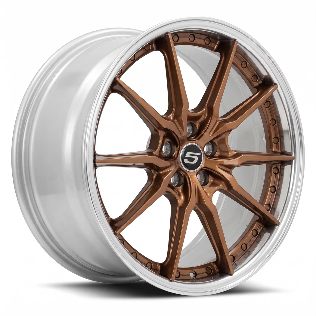 Kit 4 Rodas 5FIVEX / Aro 20x8.5 e 10.0 (5x112) Mod. 4117