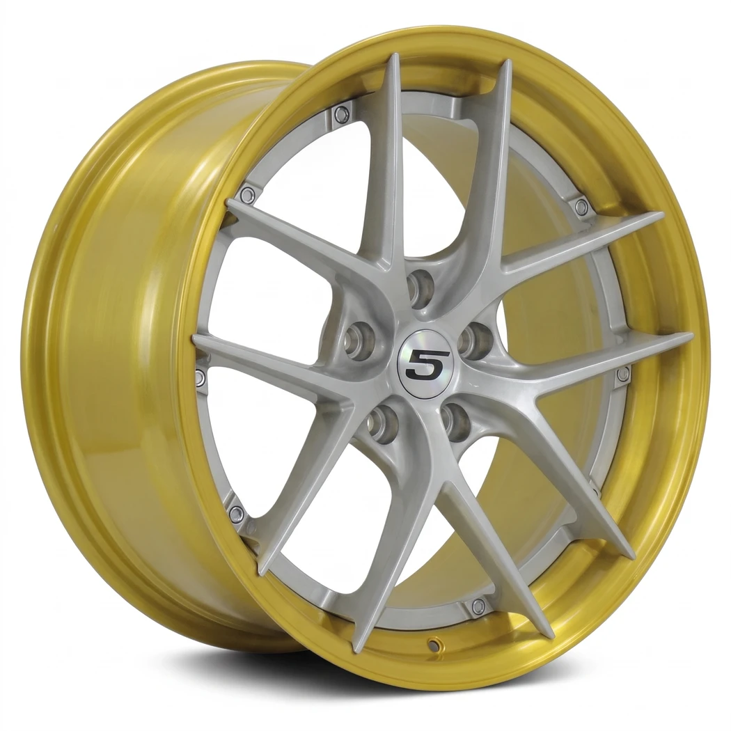 Kit 4 Rodas 5FIVEX / Aro 19x8.5 e 9.5 (5x120) Mod. 4118