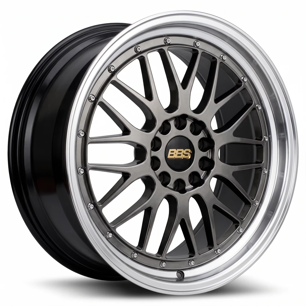 Kit 4 Rodas 5FIVEX / Aro 19x8.5 (5x114) Mod. Illusion BBS LM