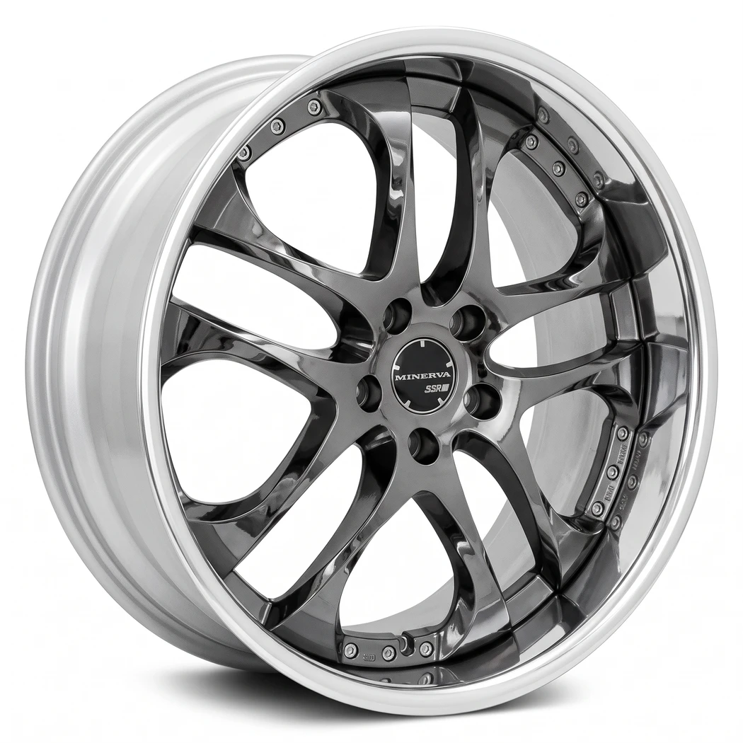 Kit 4 Rodas 5FIVEX / Aro 20x9.5 (5x114) ET30 Mod. S Minerva
