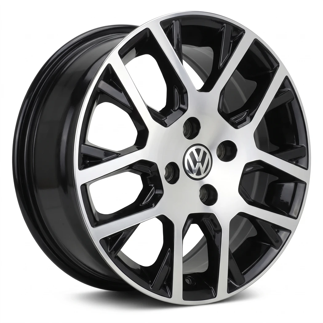 Kit 4 Rodas Ramlow / Aro 15x6.0 (4x100) Mod. P1010 Saveiro