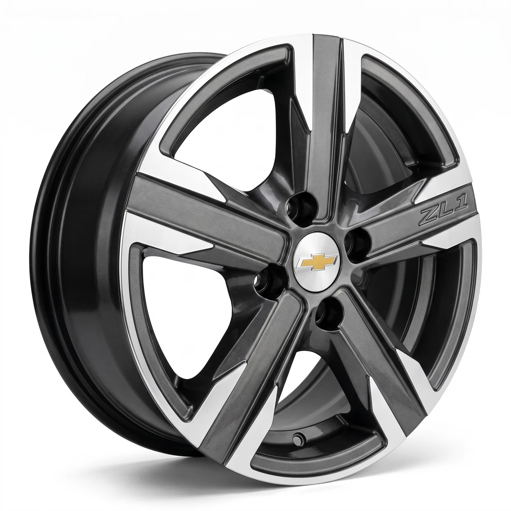 Kit 4 Rodas Ramlow / Aro 14x6.0 (4x98) Mod. P1080 Camaro