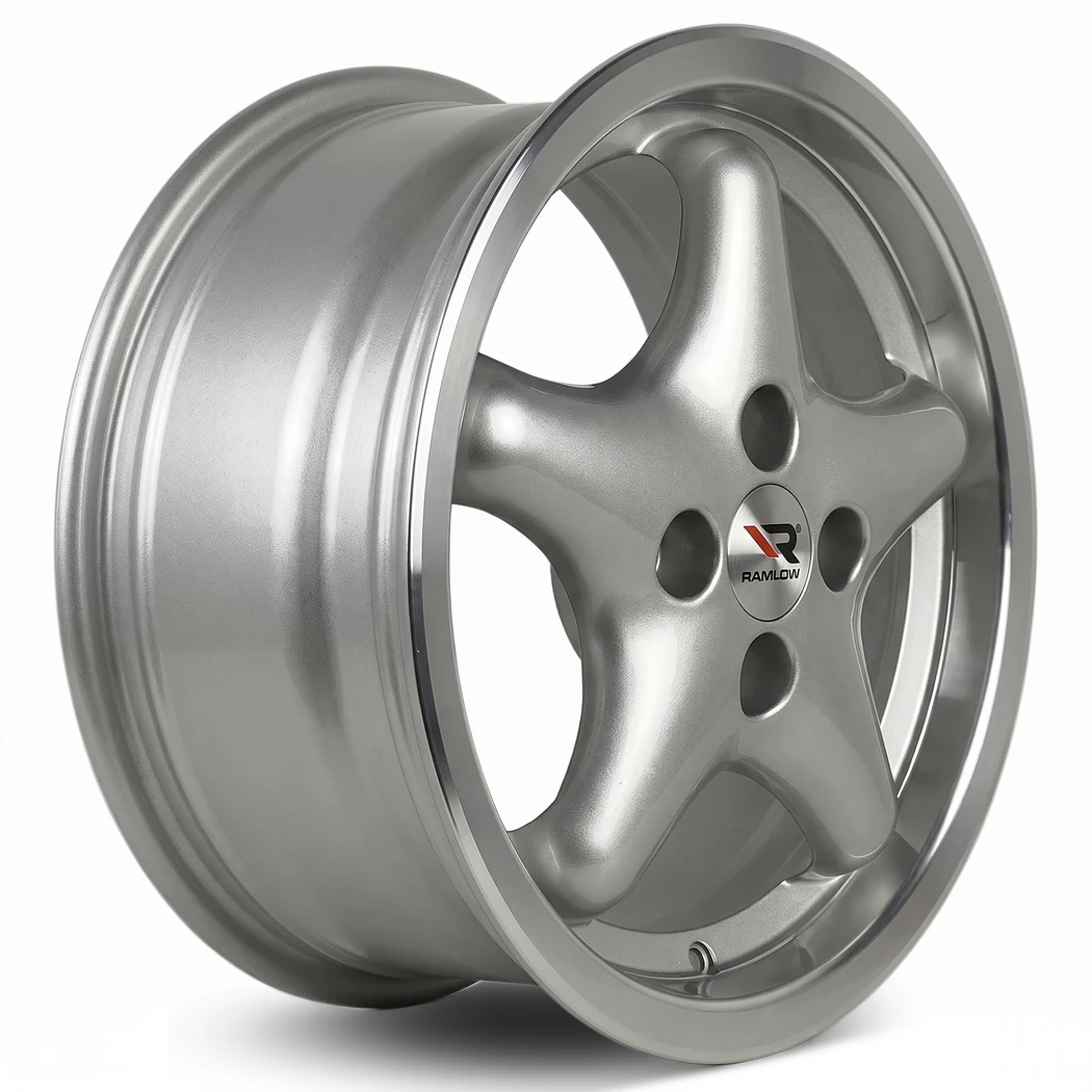 Kit 4 Rodas Ramlow / Aro 15x6.0 (4x108) Mod. P111 Porsche