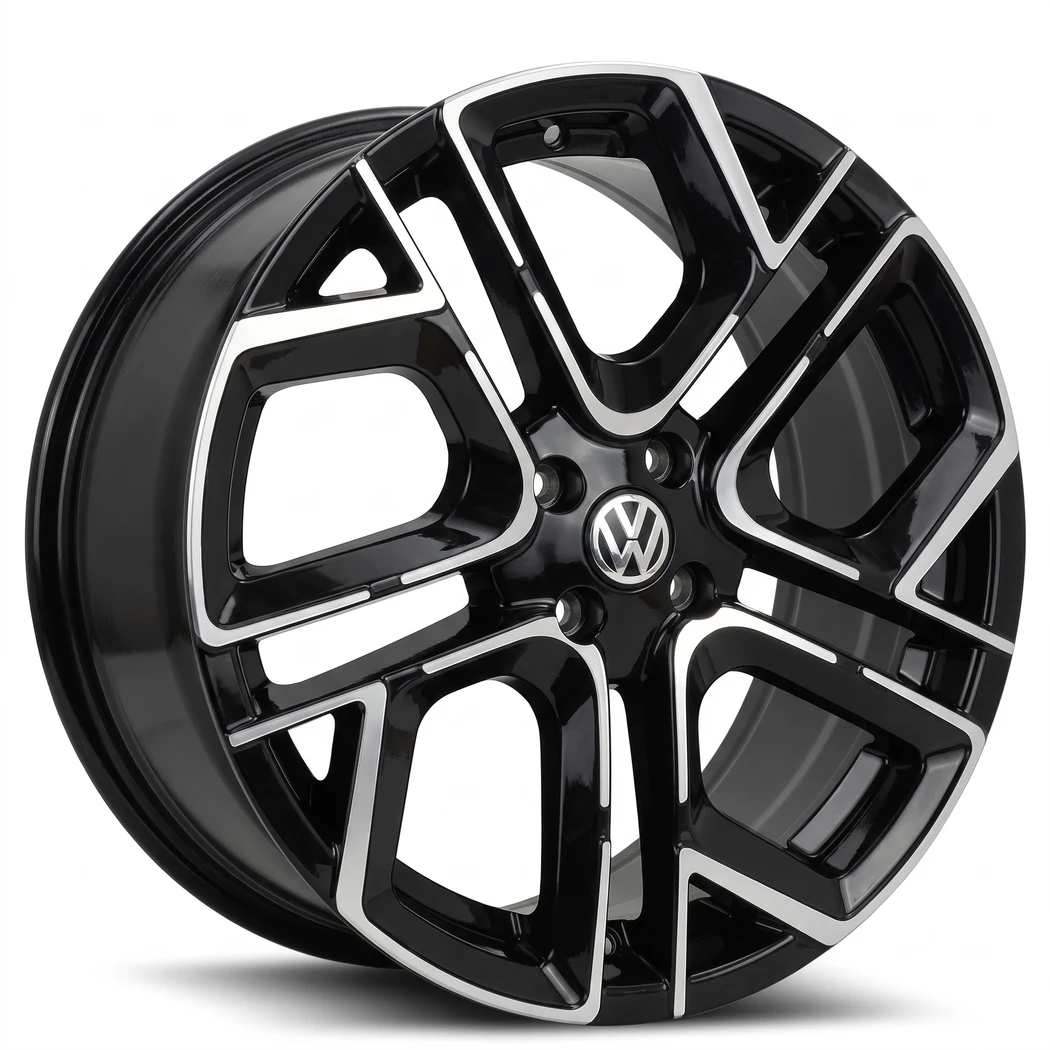 Kit 4 Rodas Ramlow / Aro 18x6.0 (4x98) Mod. P124 Golf