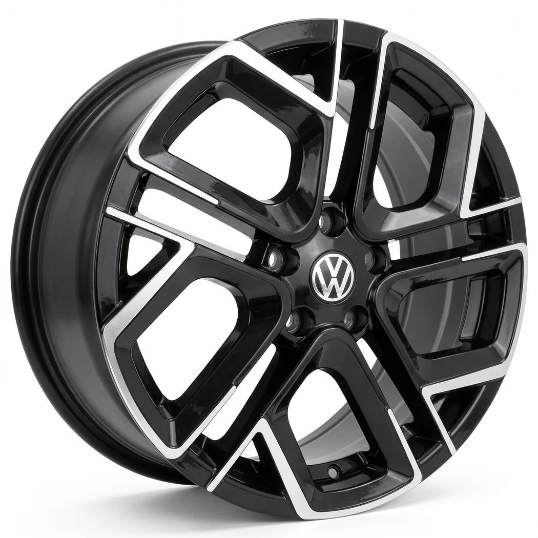 Kit 4 Rodas Ramlow / Aro 18x7.0 (5x112) Mod. P124 Golf