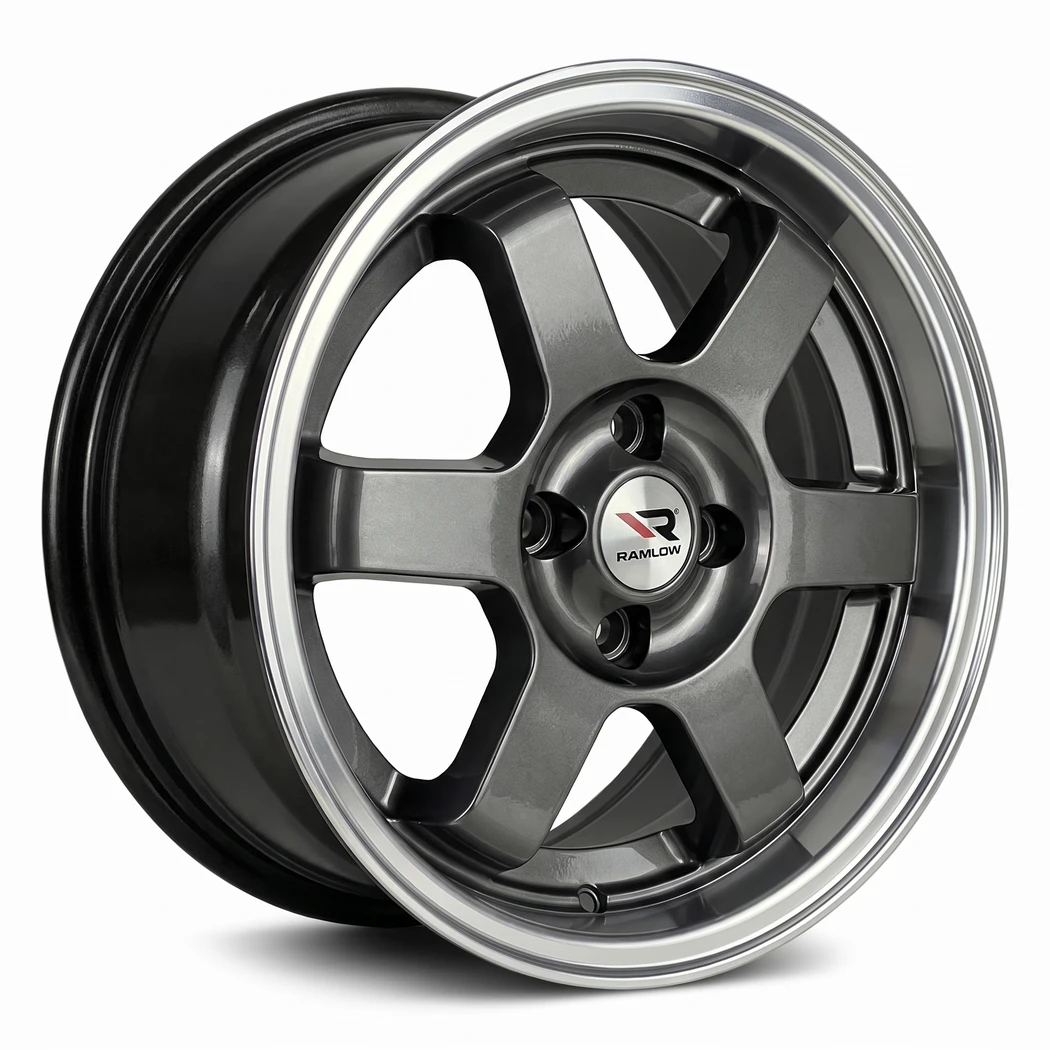 Kit 4 Rodas Ramlow / Aro 15x6.0 (4x108) Mod. P3000 TE37