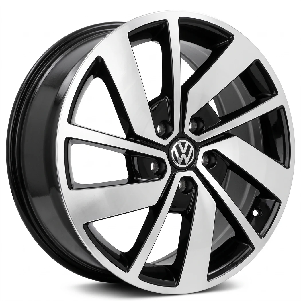 Kit 4 Rodas Ramlow / Aro 17x7.0 (5x100) Mod. P5070 Jetta GLI