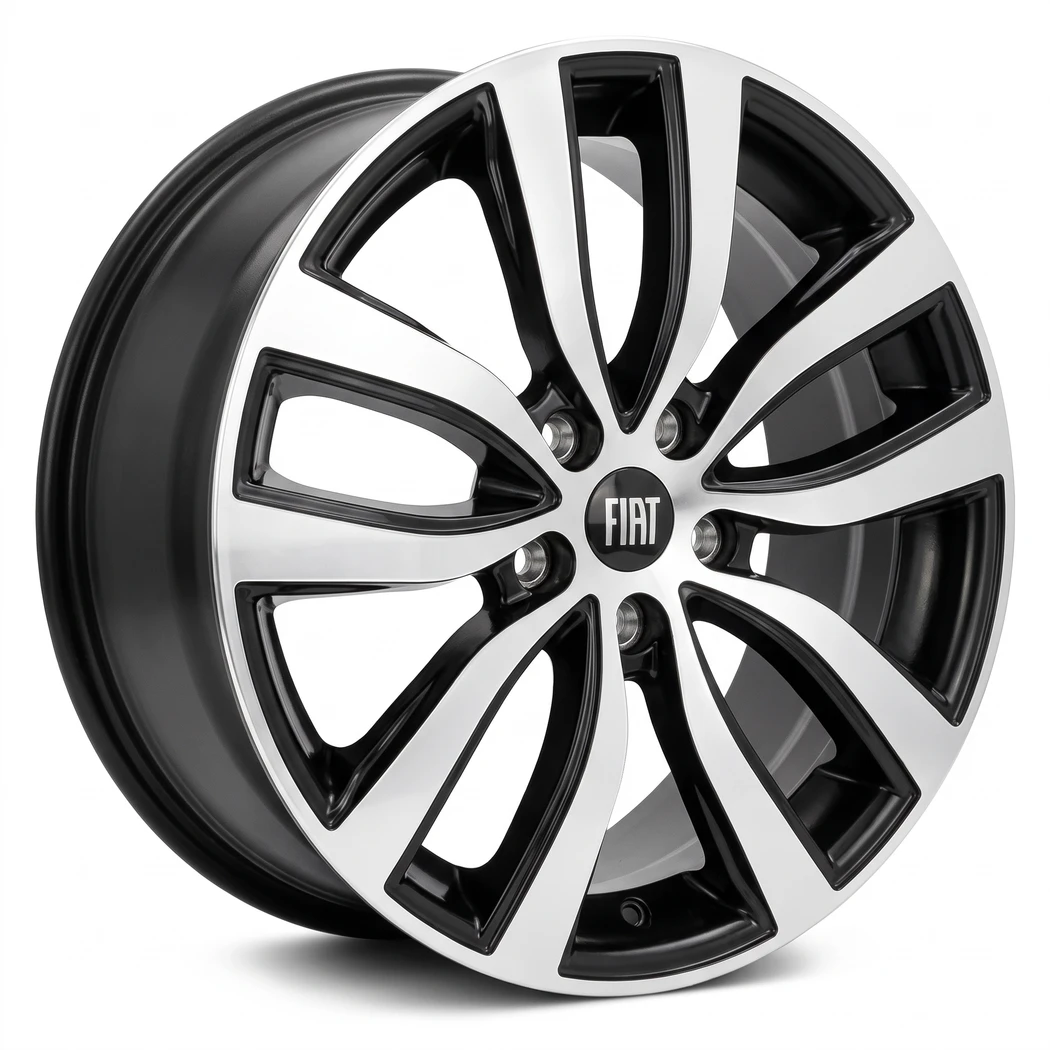 Kit 4 Rodas Ramlow / Aro 16x6.5 (5x110) Mod. P5080 Toro