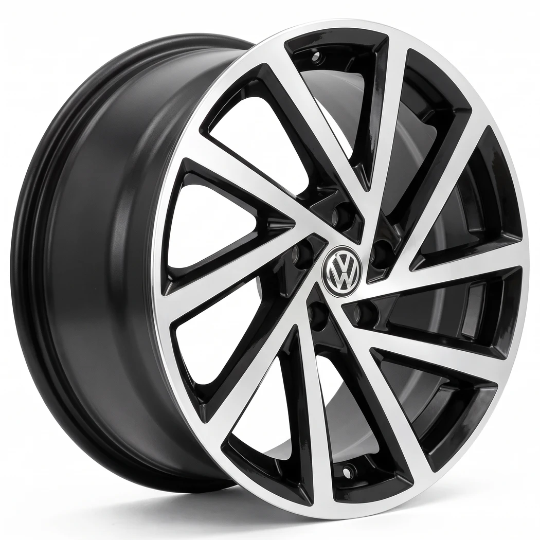 Kit 4 Rodas Ramlow / Aro 18x7.0 (5x114) Mod. P5090 Polo TSI