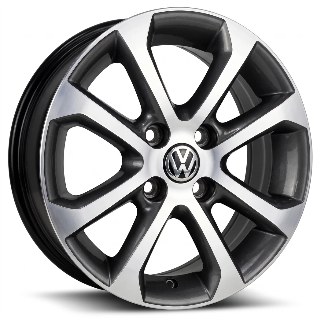 Kit 4 Rodas Ramlow / Aro 15x6.0 (4x100) Mod. P560 Gol Power