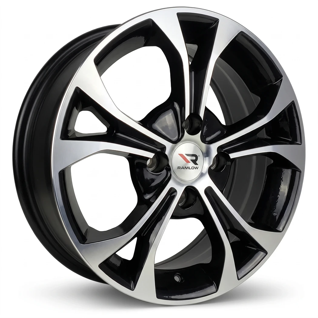 Kit 4 Rodas Ramlow / Aro 13x5.5 (4x108) Mod. P580 Honda
