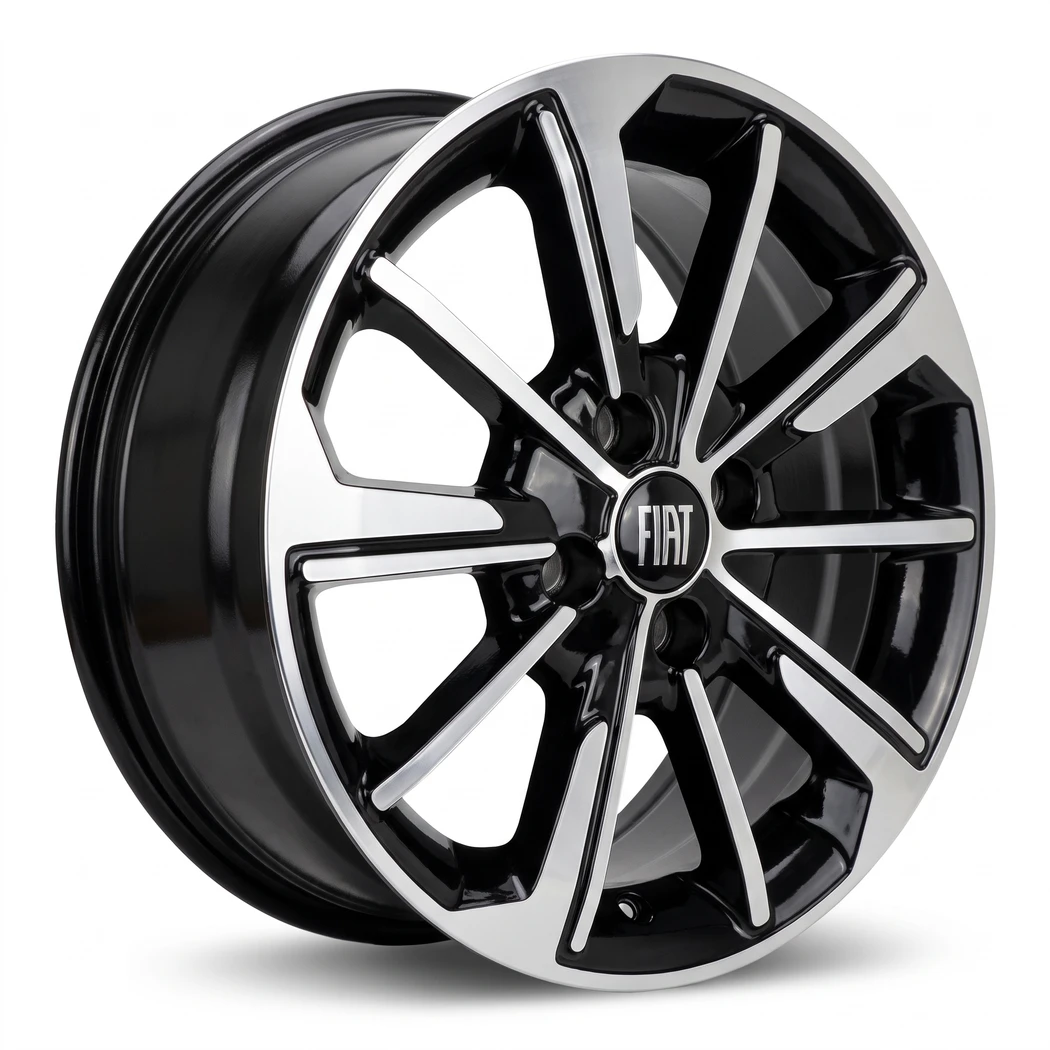 Kit 4 Rodas Ramlow / Aro 14x5.5 (4x98) Mod. P6000 Cronos