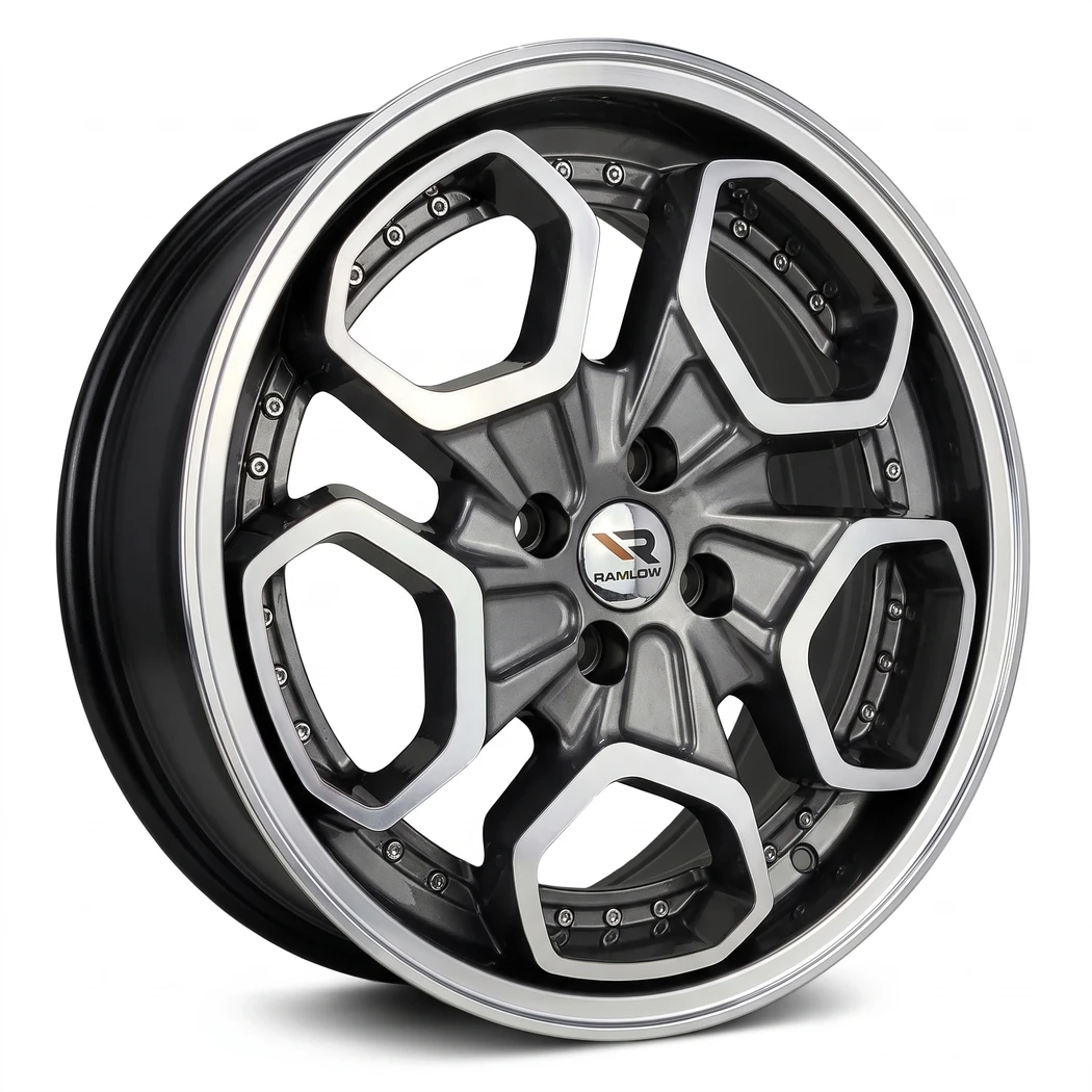 Kit 4 Rodas Ramlow / Aro 17x7.0 (4x98) Mod. P8030