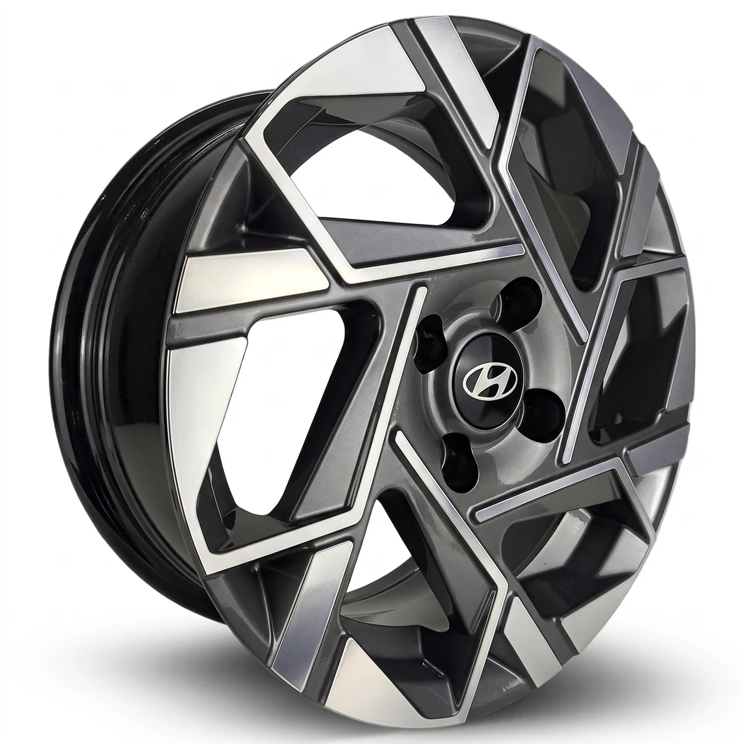 Kit 4 Rodas Ramlow / Aro 14x6.0 (4x98) Mod. P8070 HB20