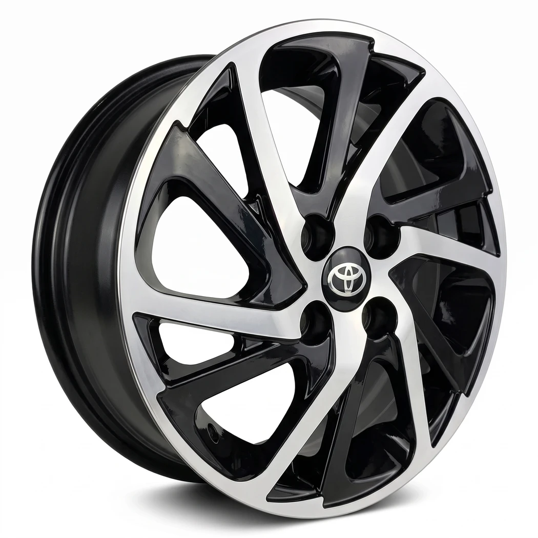 Kit 4 Rodas Ramlow / Aro 15x6.0 (4x98) Mod. P8080 Yaris Xrs