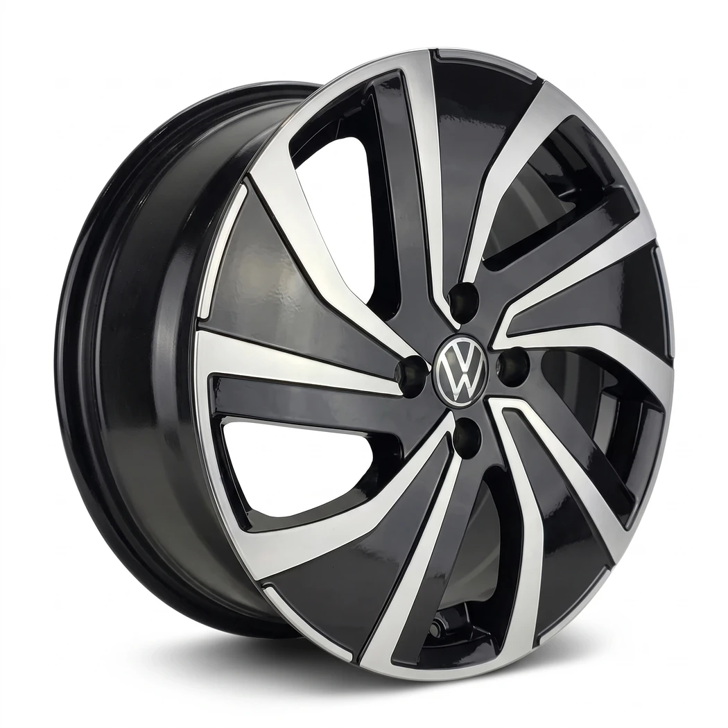 Kit 4 Rodas Ramlow / Aro 17x6.0 (4x98) Mod. P9000 Polo 2023