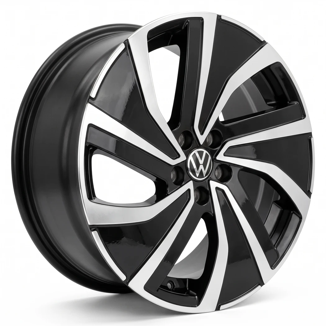 Kit 4 Rodas Ramlow / Aro 17x6.0 (5x100) Mod. P9000 Polo 2023
