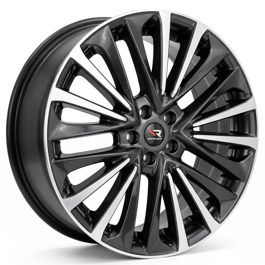 Kit 4 Rodas Ramlow / Aro 20x7.5 (5x114) Mod. P9060 Corolla