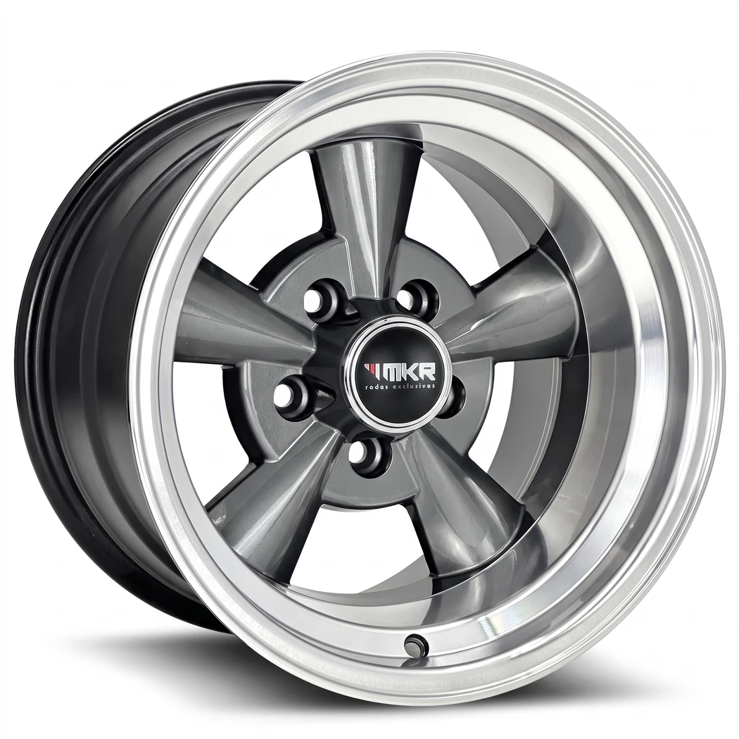 4 Rodas Krmai / Aro 15x8 (5x114) ET0 / Modelo E55 Foose Nitrous