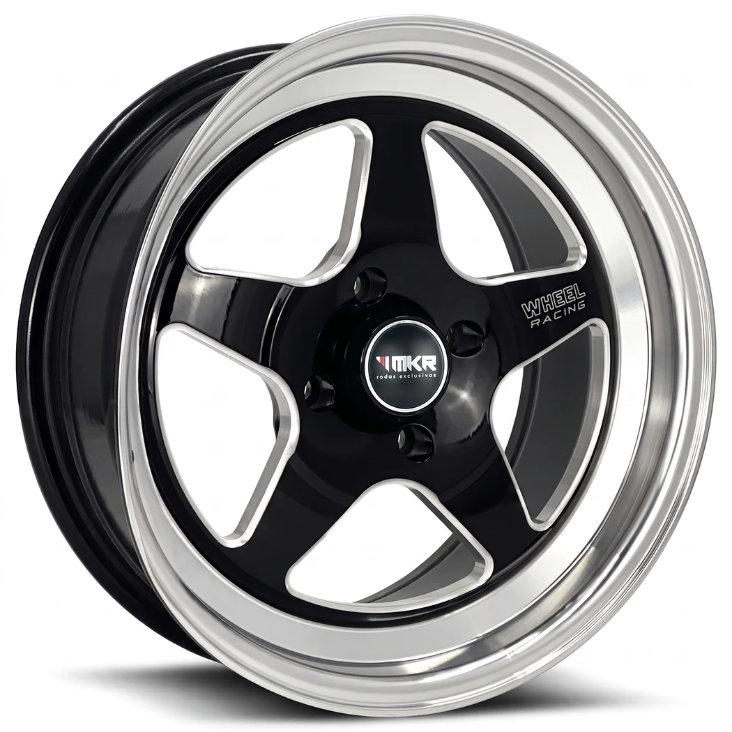 4 Rodas Krmai / Aro 15x7 (4x100) ET30 / Modelo C14 Weld RT-S