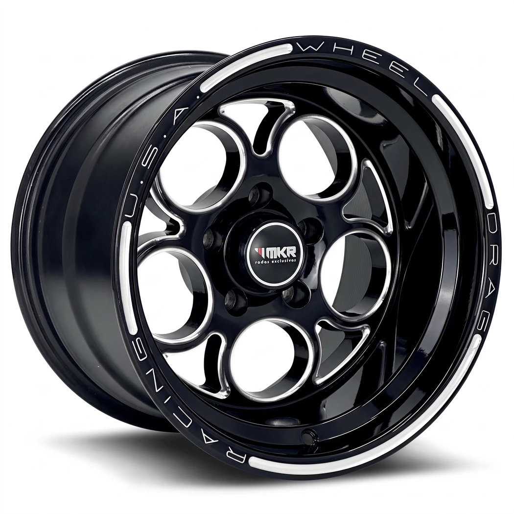 4 Rodas Krmai / Aro 15x7 (4x100) ET30 / Mod. C10 Weld Magnum