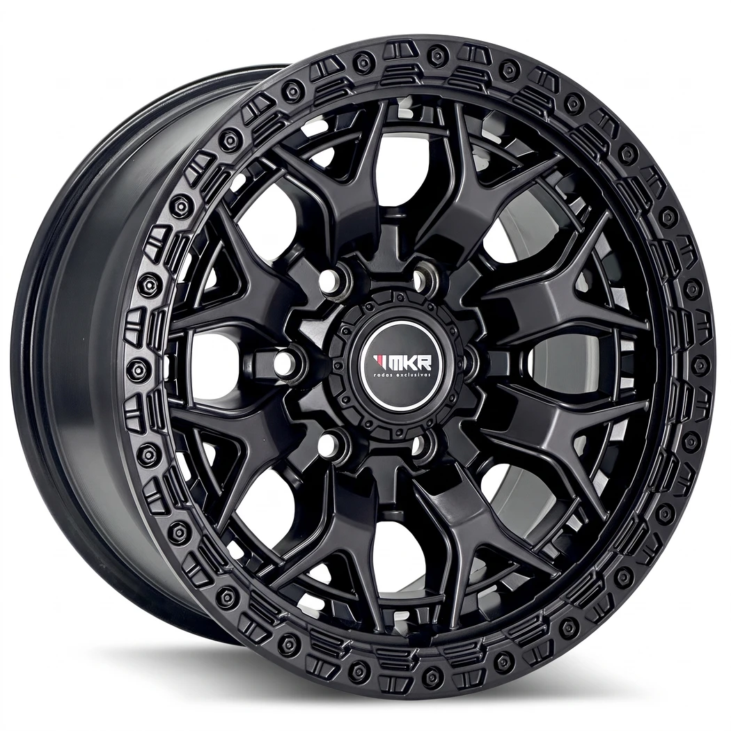 Kit 4 Rodas / Aro 17x9.0 (6x114) ET15 Modelo M31 Texas